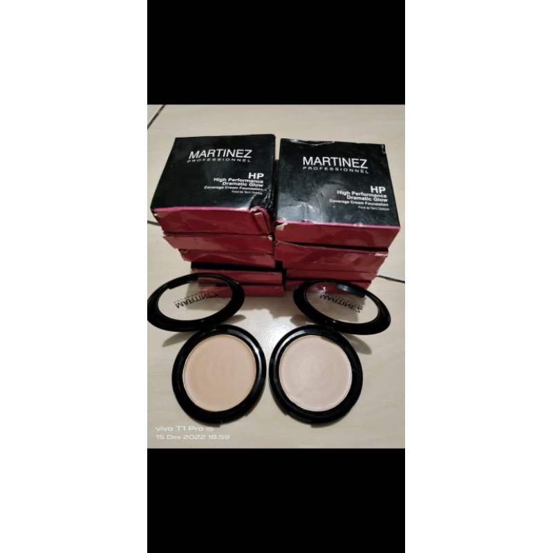 Martinez Coverage Cream Foundation (bedak padat creamy)