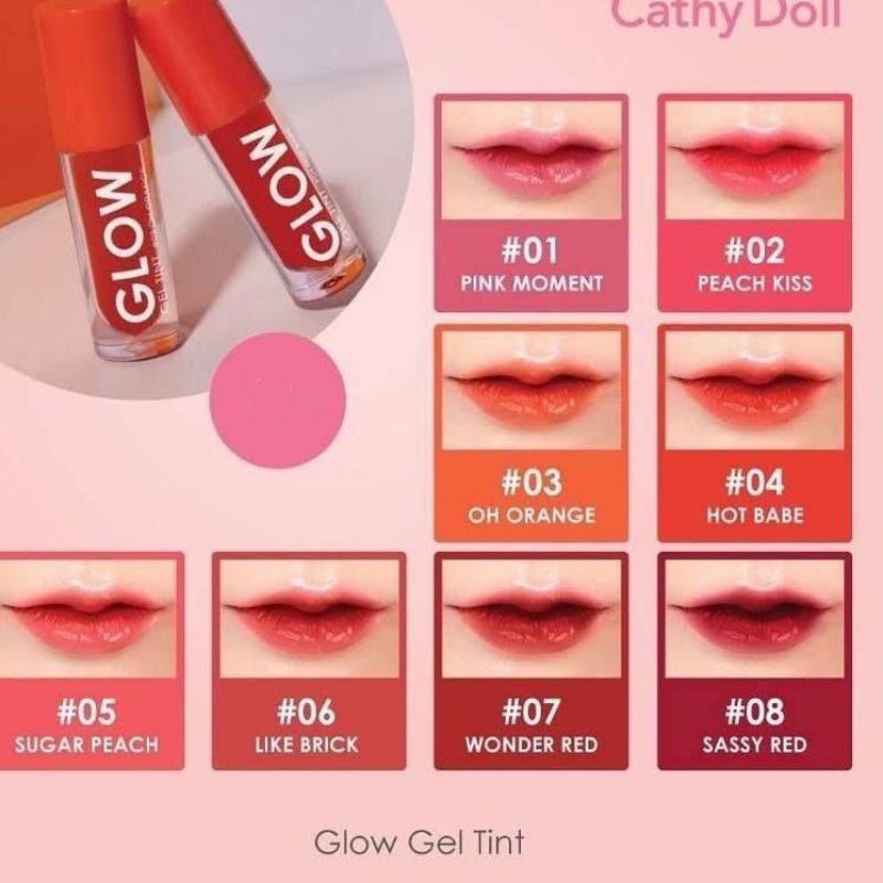 Cathy Doll Gel Tint Lip Original Thailand