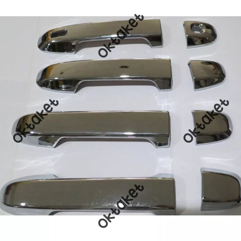 Cover handle Toyota  Sienta 2016 2019 2021 2023 Hitam &amp; Chrome jsl