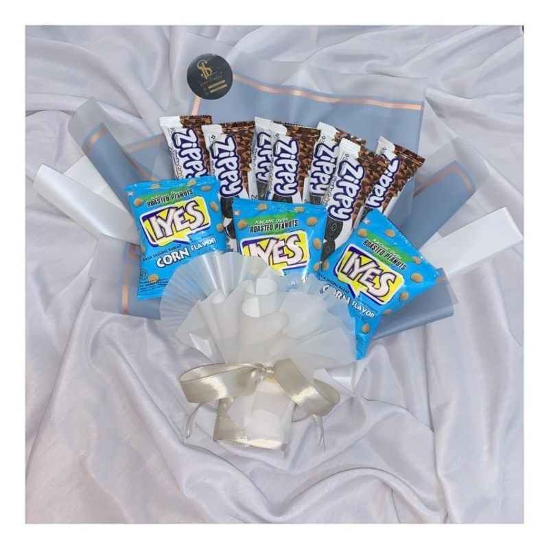 

Snack Bucket / Snack Buket / Buket jajan Biru | Snow-white