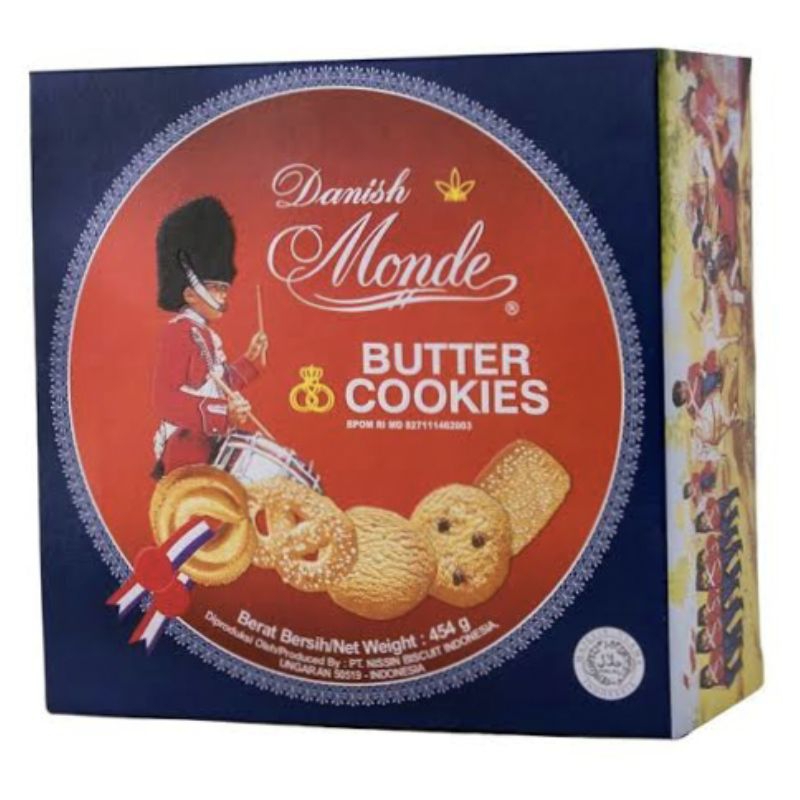 

DANISH MONDE BUTTER COOKIES 454 gr