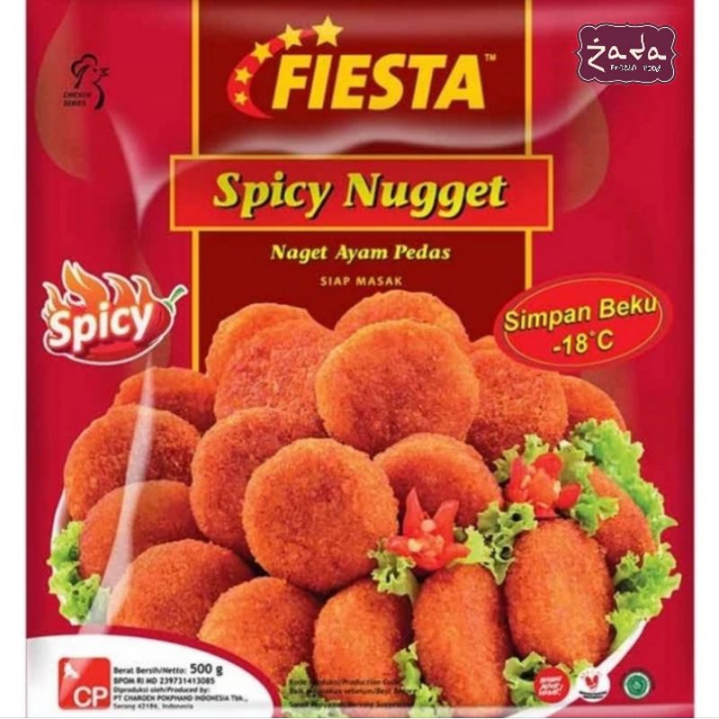 FIESTA Chicken Spicy Nugget 500Gr