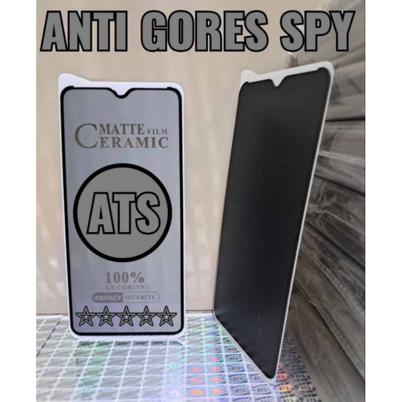 Anti Gores Spy Infinix Smart 3+ / Infinix Smart 3 Plus / Infinix S4 / Pelindung Layar Handphone Depan