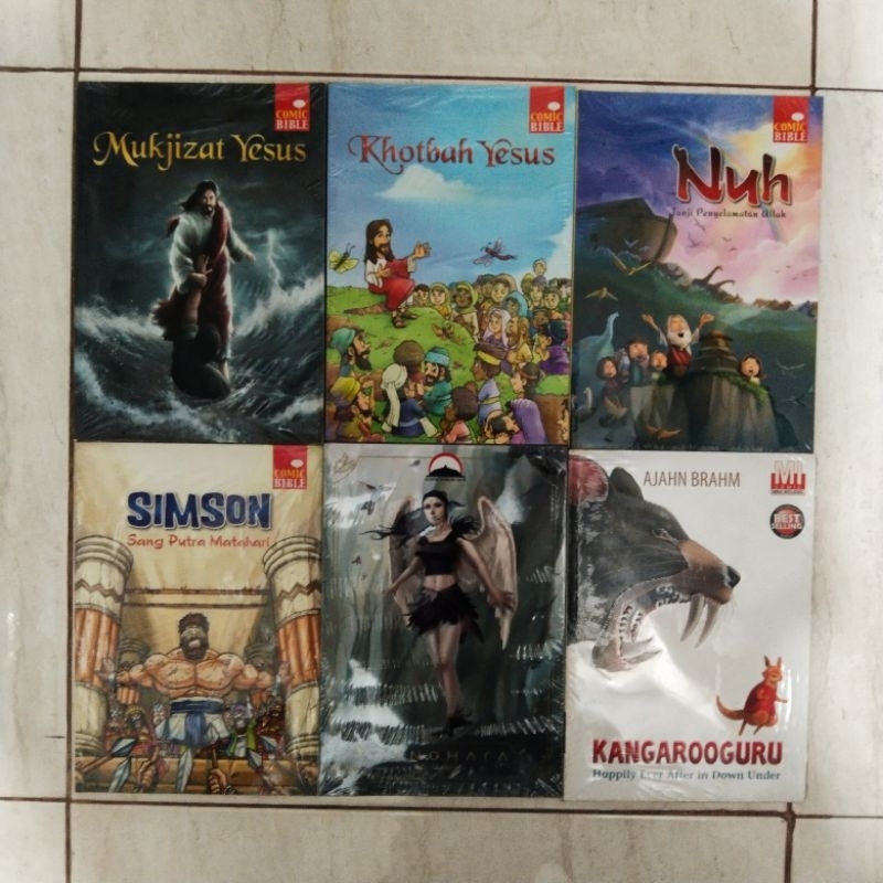 BUKU ANAK KRISTIANI / KRISTEN / CERITA GAMBAR / FULL COLOR / CERITA ANAK / ORIGINAL