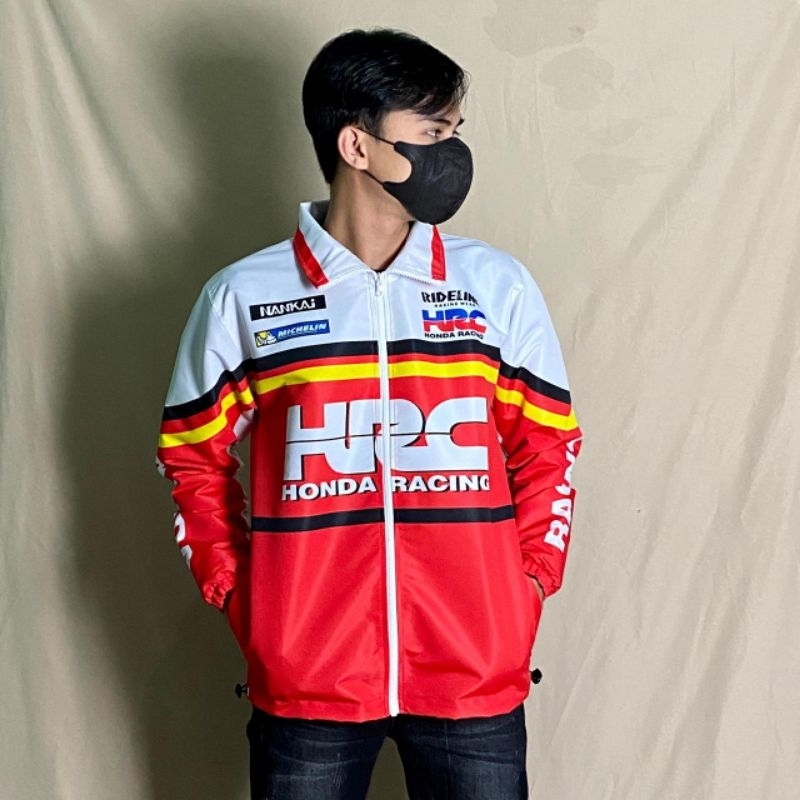 Jaket vintage 90s honda hrc v2 sunmori