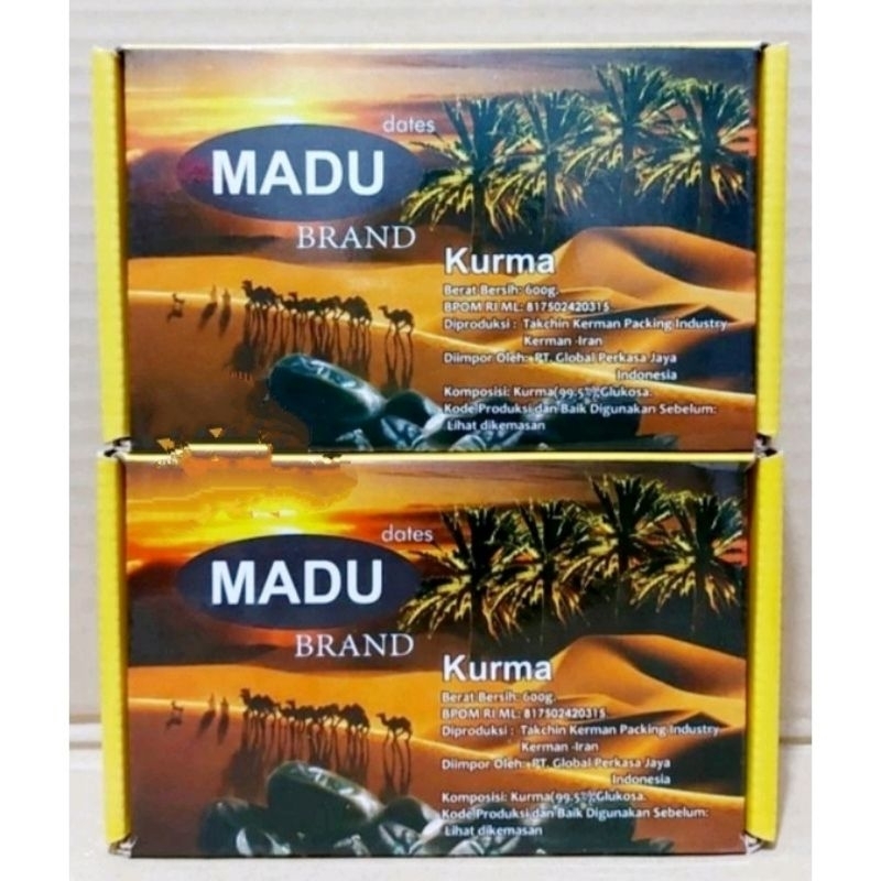 

KURMA MADU AJWA BRAND 600gram HONEY DATES | QURMA MADU