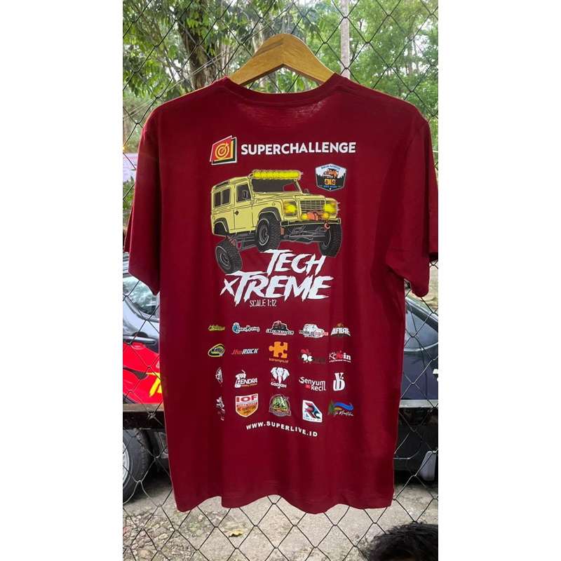 T-shirt Event RC Special Merchandise TechXtreme Cotton Combad 30s