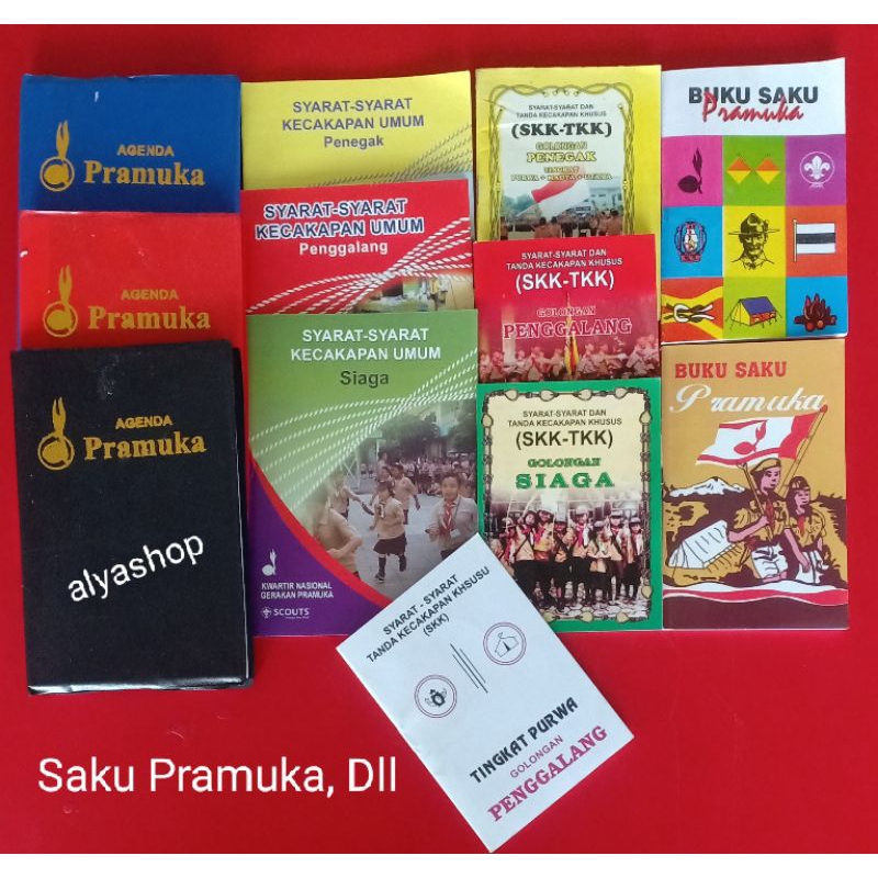 Buku Saku Pramuka / Agenda Pramuka / Buku SKK Pramuka / Buku SKU Pramuka