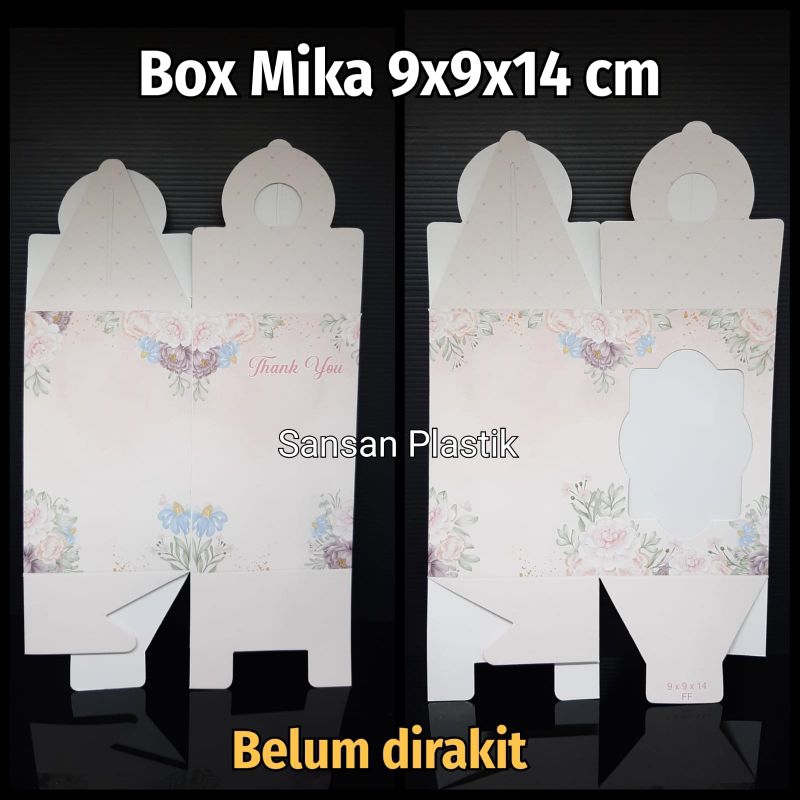 

Box Mika 9x9x14 cm / Kardus Mika 9x9x14 cm