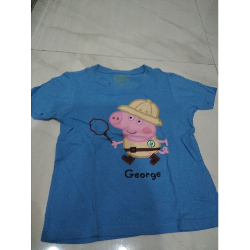 Kaos anak gbr babi