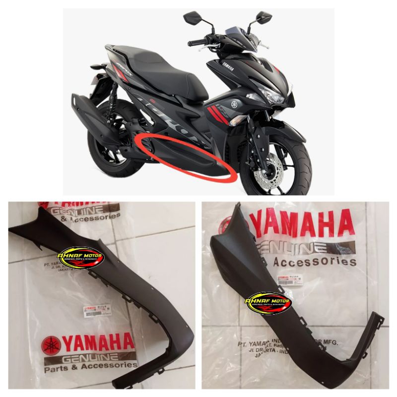 Cover Dek bawah Samping Aerox 155 Old 2017-2020 Kanan Kiri Original Yamaha B65-F171L-00B65-F171M-00