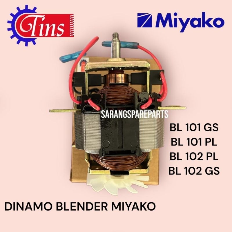 DINAMO BLENDER MIYAKO BARU / MOTOR BLENDER MIYAKO BL MIYAKO / MESIN BLENDER MIYAKO BL 151 BL 152 / M