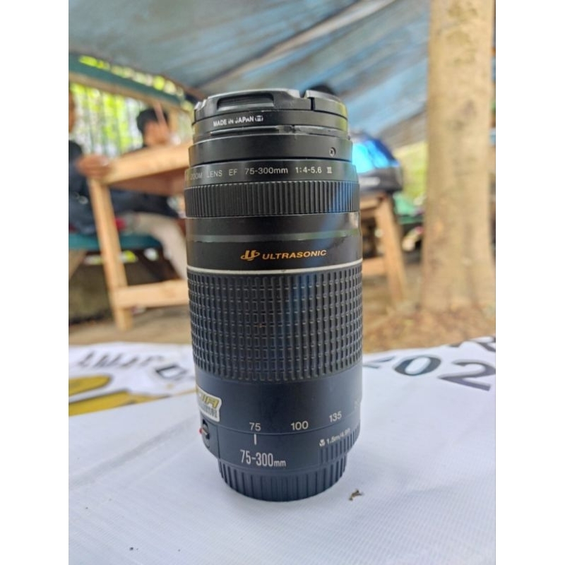 LENSA TELE CANON 75-300mm (SECOND)