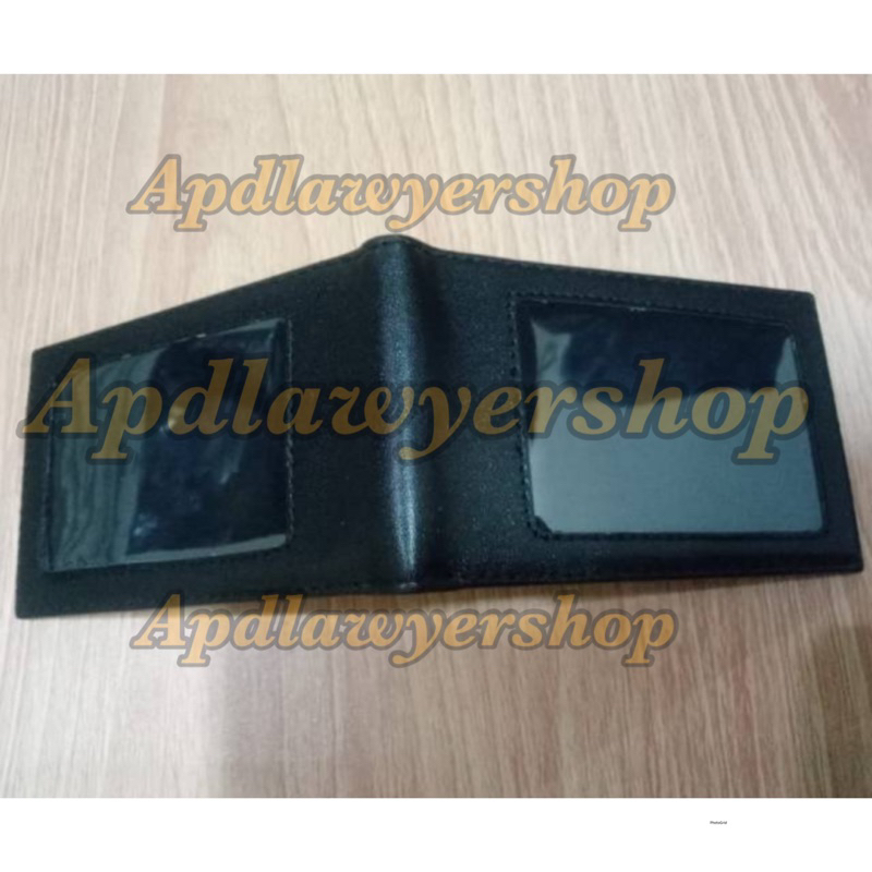 

Name Tag Id Card Holder Dompet Saku Tempat Wadah Kartu Kulit Hitam Dof 2 Slot Card PREMIUM