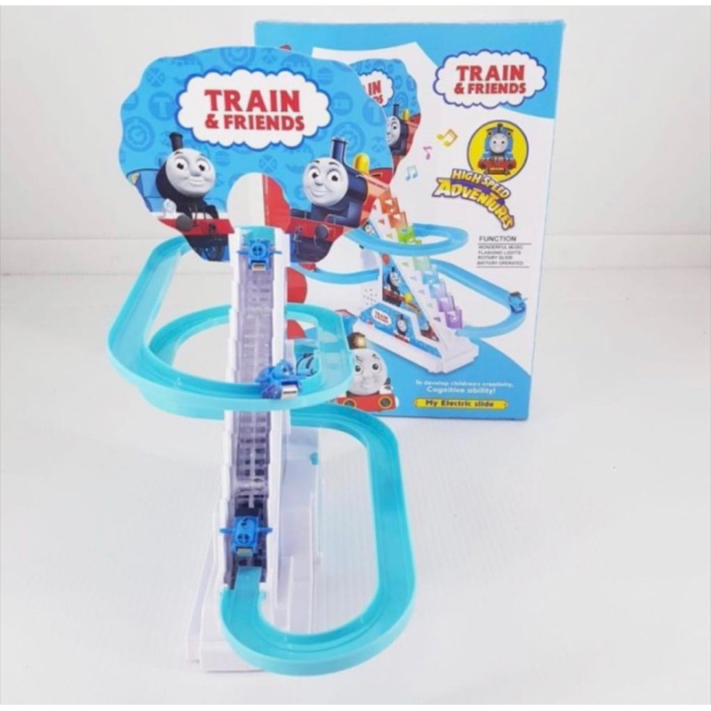 Mainan Anak Track Tangga Small Duck - Mainan Track Set Slide Karakter - Mainan Track Set