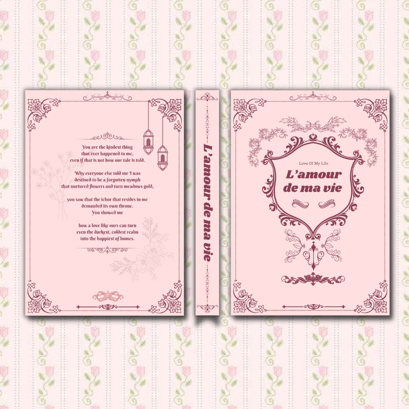 

Notebook Antheia ver. Hardcover Journal / Notebook Coquette / Notebook Vintage / Buku Harian Catatan Jurnal