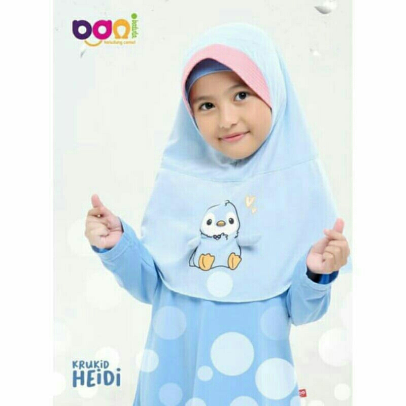 Kerudung Anak Heidi Rabbani Ori
