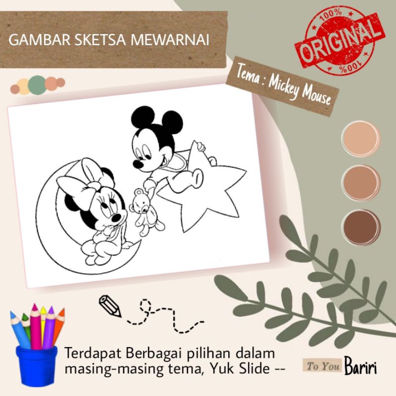 

Gambar Sketsa Mewarnai | MICKEY MOUSE | Sketsa lukis | Sketsa Sablon