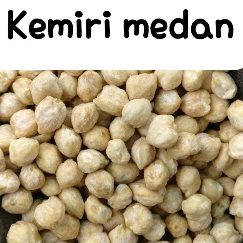 

kemiri bulat fresh medan berat 1kg
