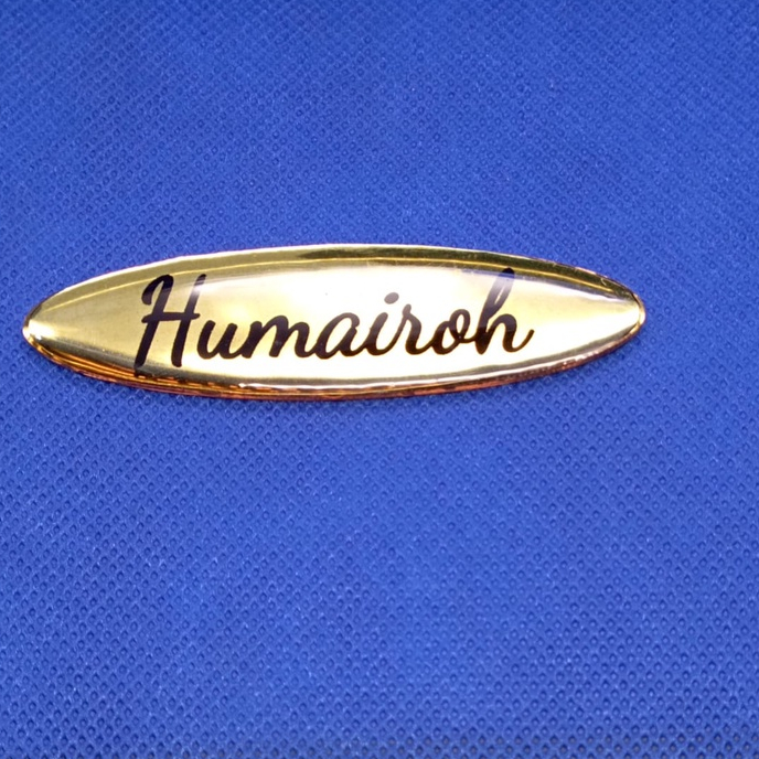 

Nametag/namadada Oval resin lycal Murah