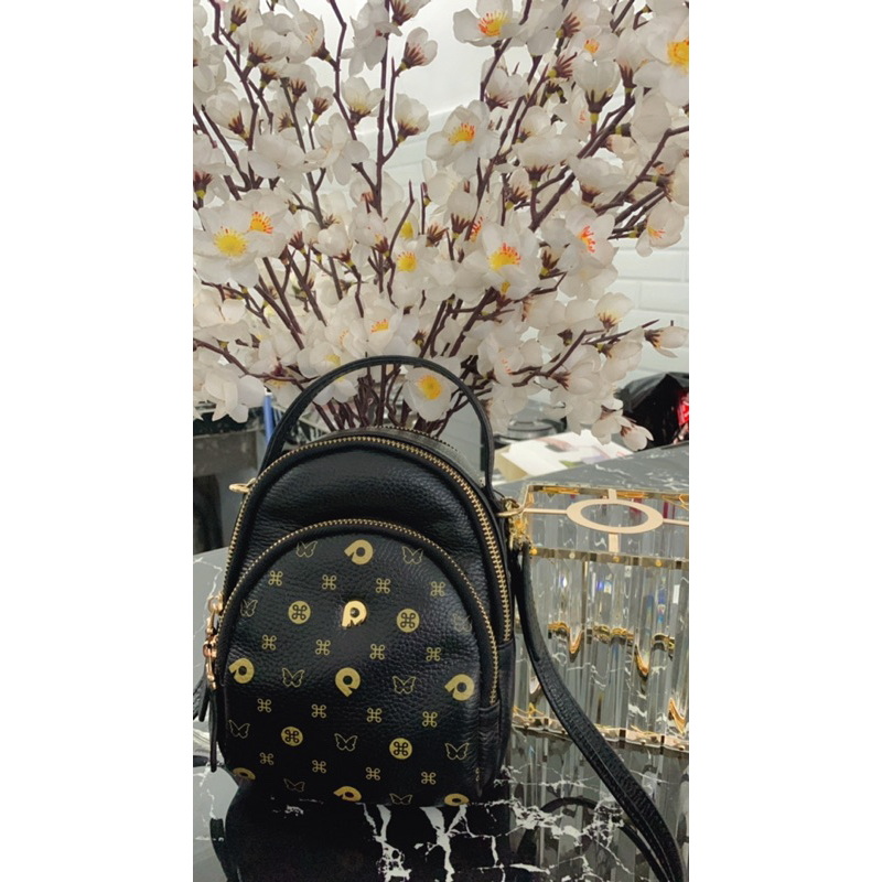 Tas PAPILLON ORI,kulit asli