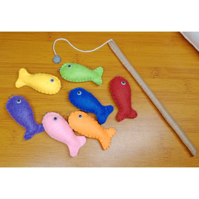 Set Mainan Memancing / Edukasi Anak / Mainan Anak / Flanel / Memancing