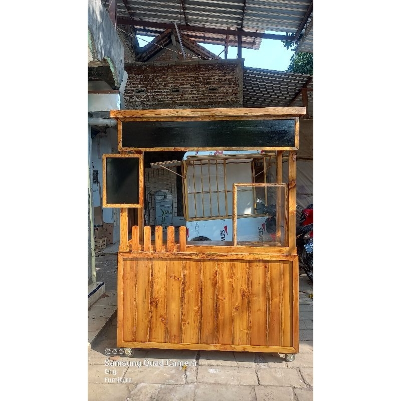 gerobak jualan makanan kekinian / gerobak gerobak jualan makroni / gerobak jualan tahu gejrot / gero