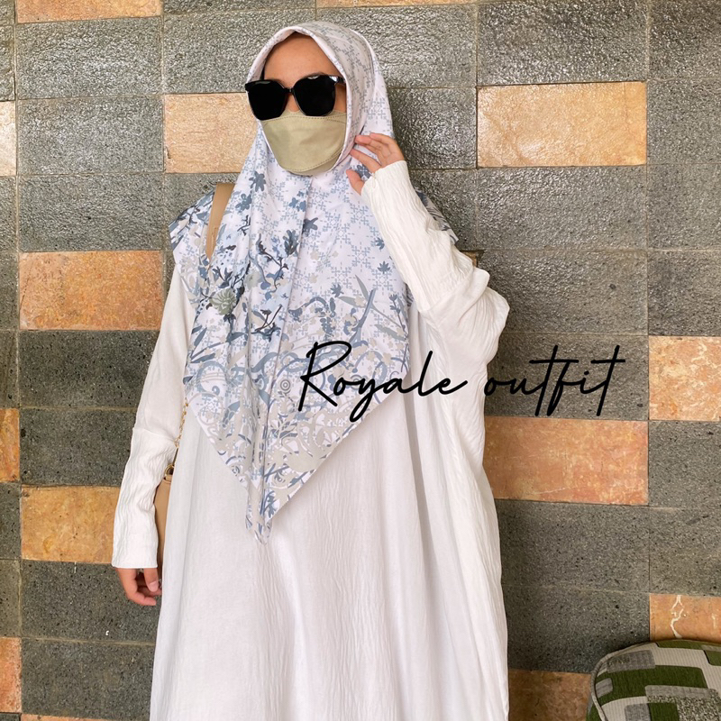 Mayra abaya batwing crincle premium