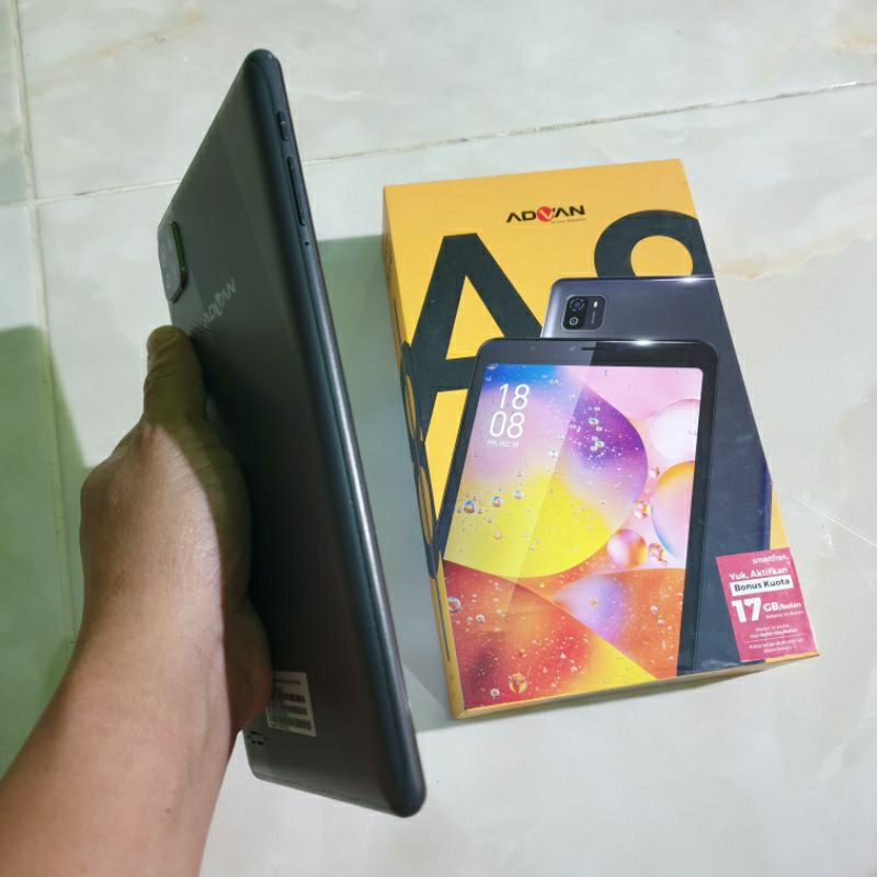 tablet advan tab a8 ram 3gb rom 32gb 3/32 mulus dan lengkap