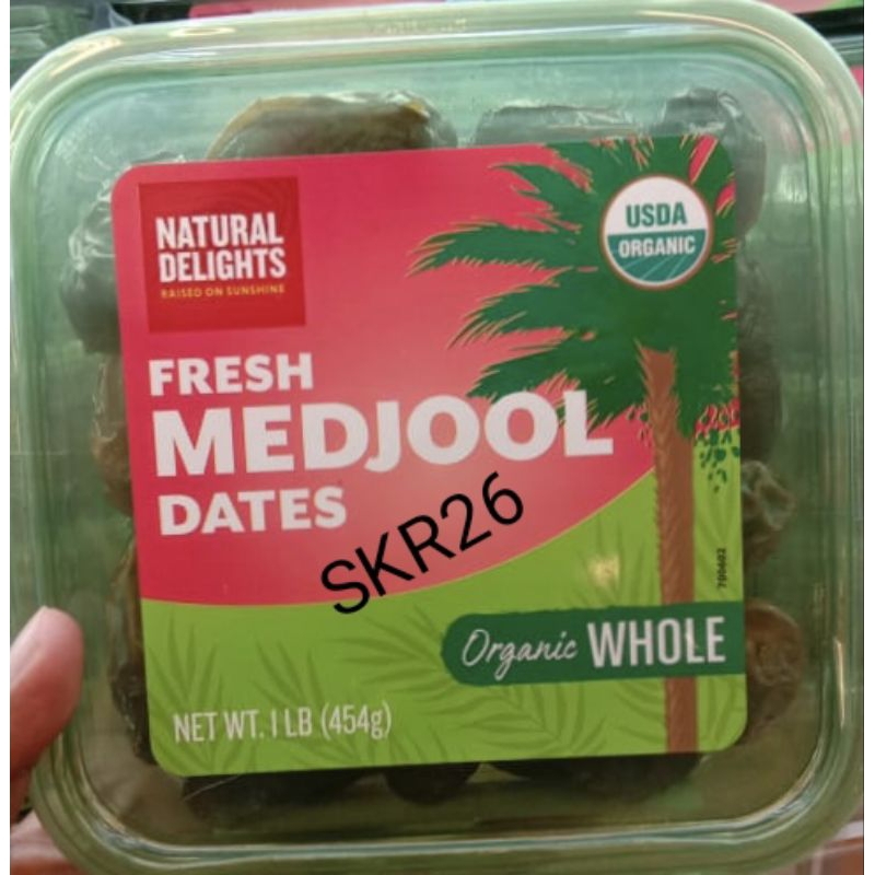 

kurma fresh medjool Dates Organic 454gr