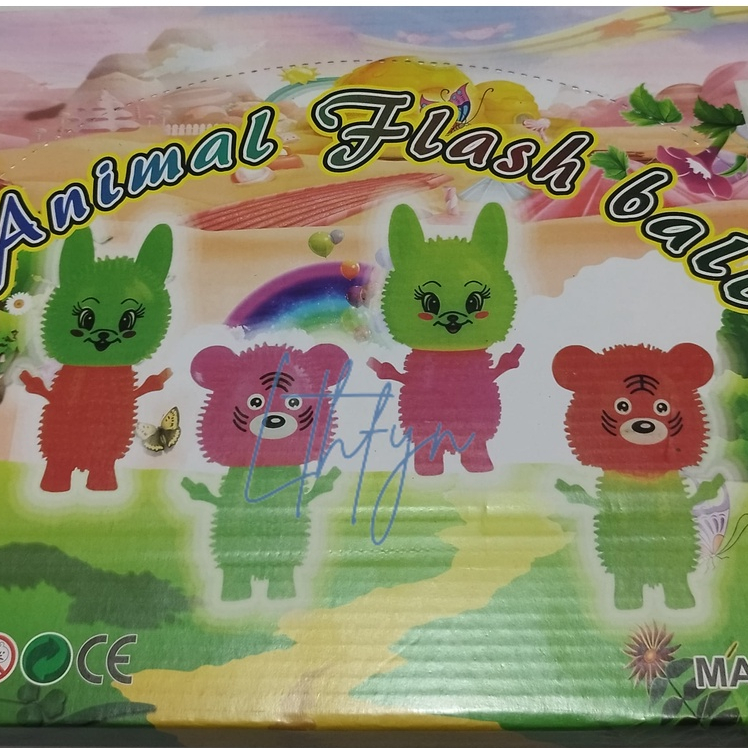 ANIMAL FLASH BALL // BONEKA LAMPU DAN SUARA