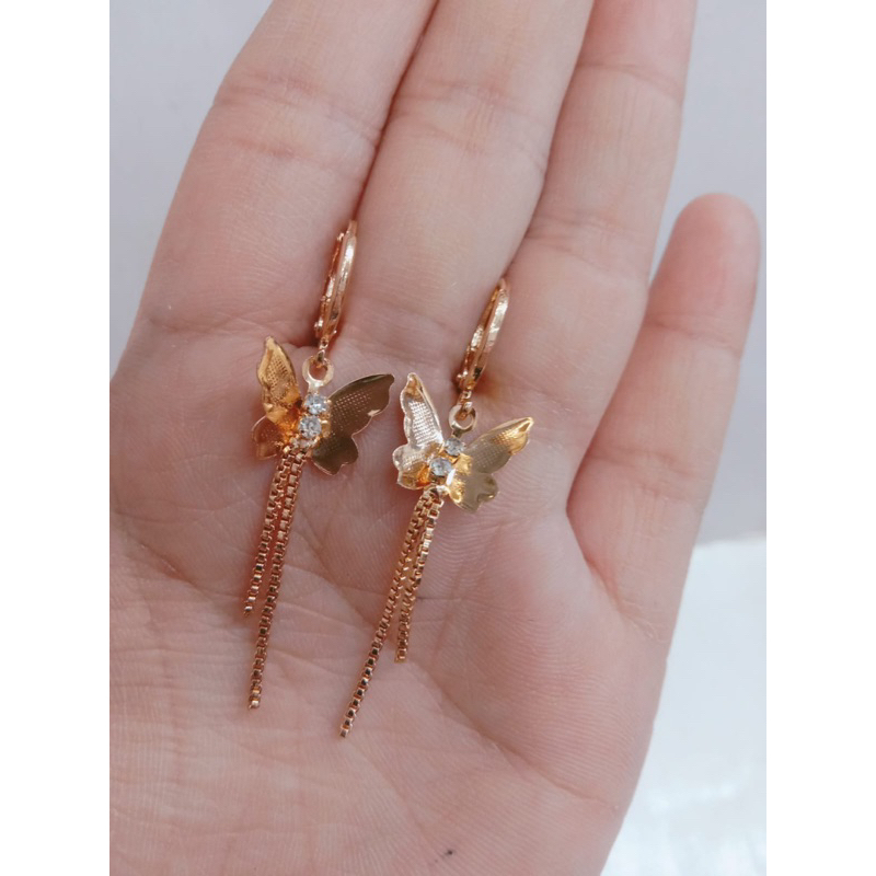 anting wanita //anting gantung //anting permata // anting