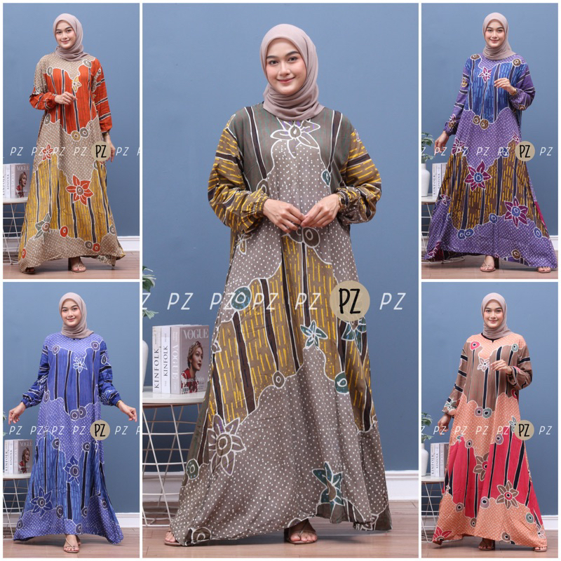 Gamis tulis | gamis tulis jumbo | gamis busui | gamis terbaru | gamis lebaran | gamis twill rayon | 