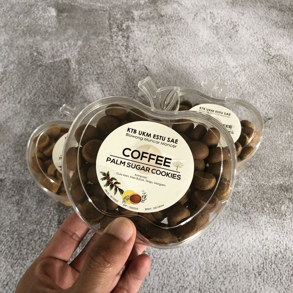 

[[COD]] Nastar Kopi Roti Kering Rasa Kopi Palm Sugar Cookies Kue Rasa Kopi