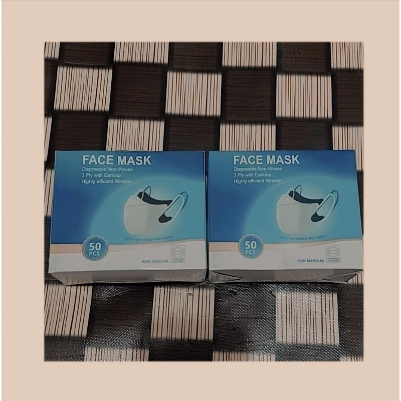 Masker Face Mask / Masker Duckbill Face Mask