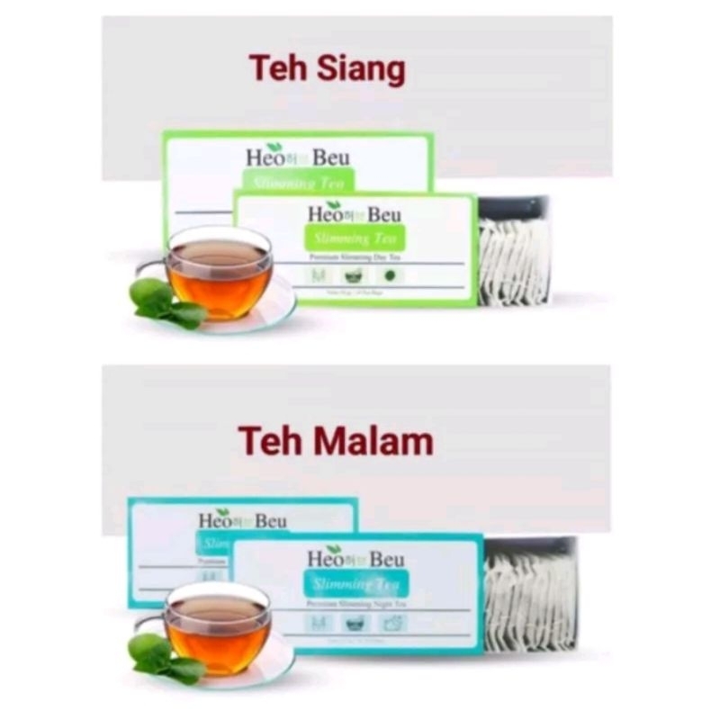 

HEO BEU SLIMIMING TEA PELUNTUR LEMAK/ TEH KOREA