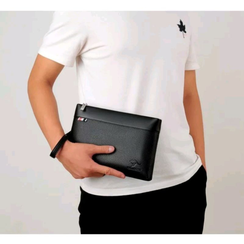 CLUTCH BAG FASHION PRIA murah - variasi pendek