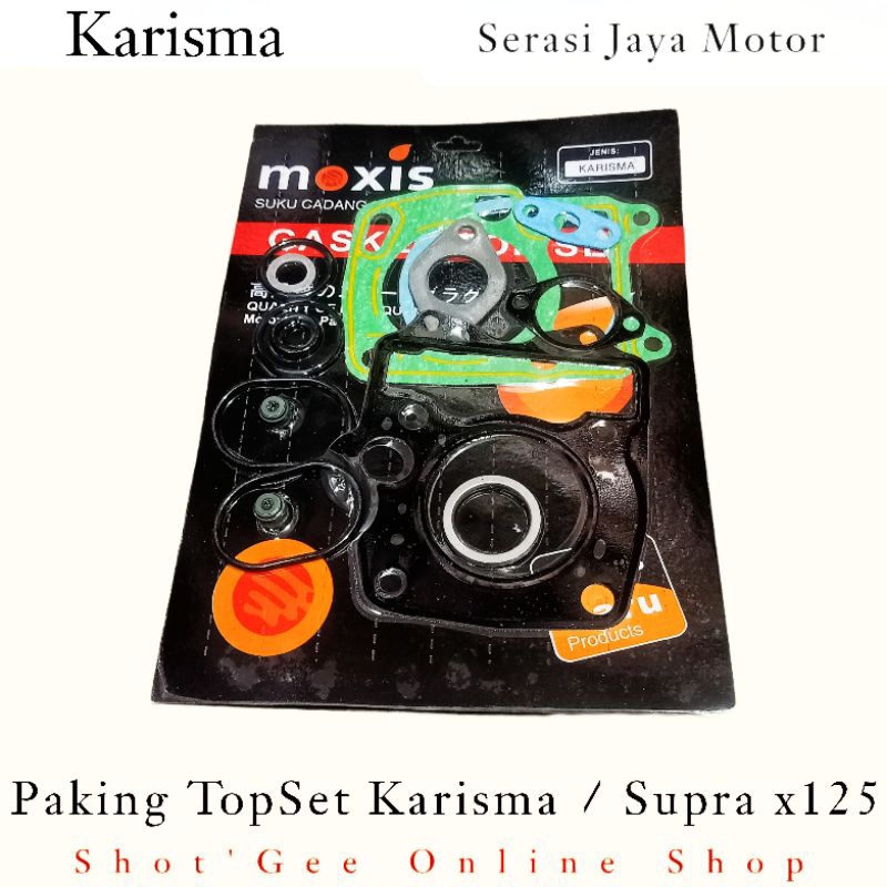 PAKING TOPSET KARISMA/SUPRA X 125 / PACKING GASKET TOP SET KARISMA/SUPRA X125