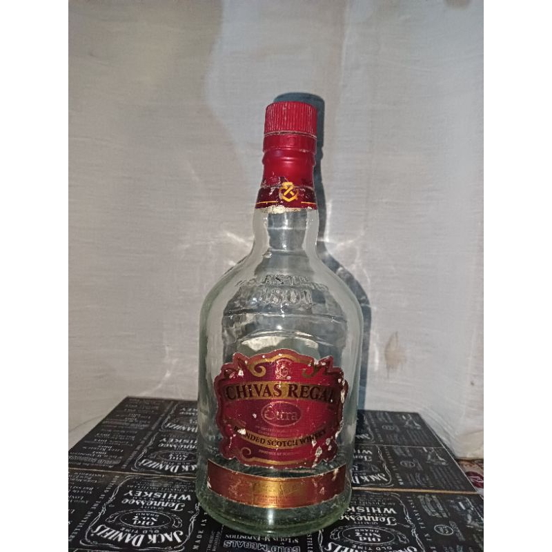 botol bekas botol kosong botol kaca ukuran 1 liter