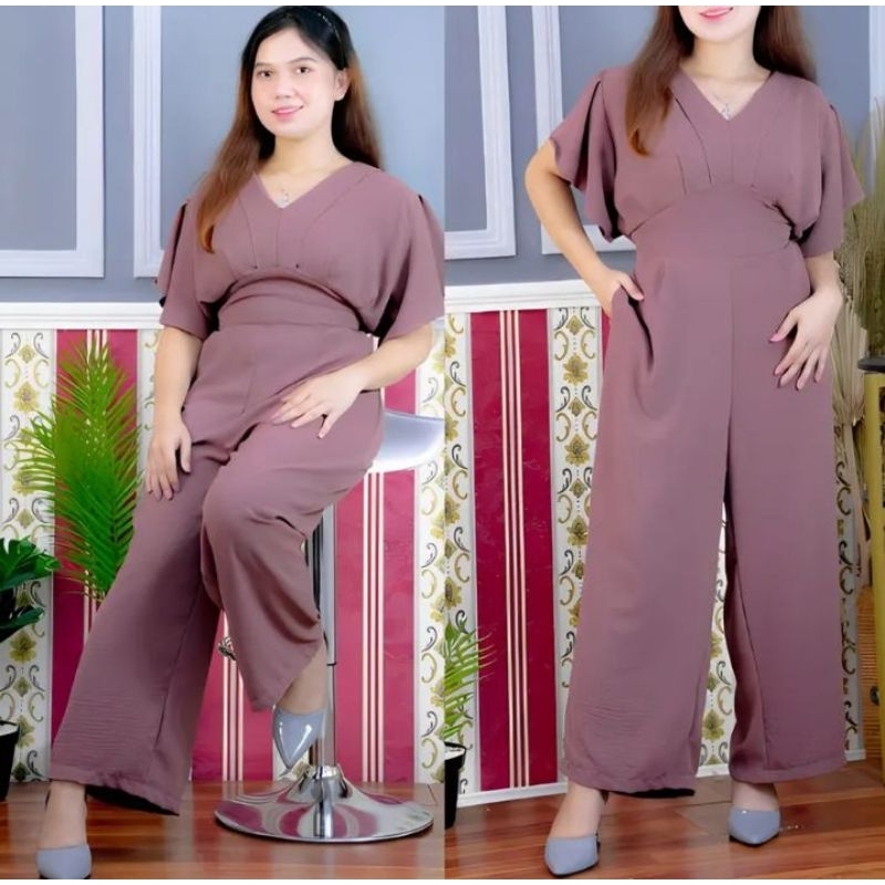 NINDI JUMSUIT WANITA/ONE SET WANITA/ATASAN WANITA