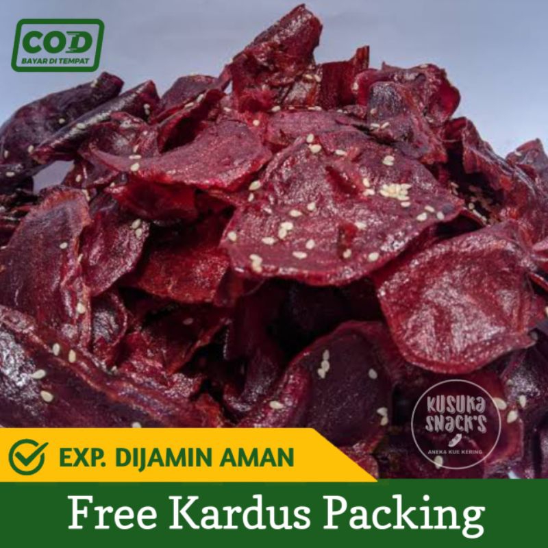 

KRIPIK UBI UNGU WIJEN 1 KG - COD