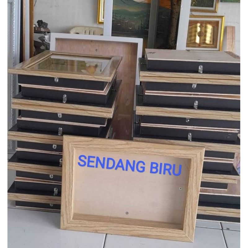frame/bingkai sendang biru