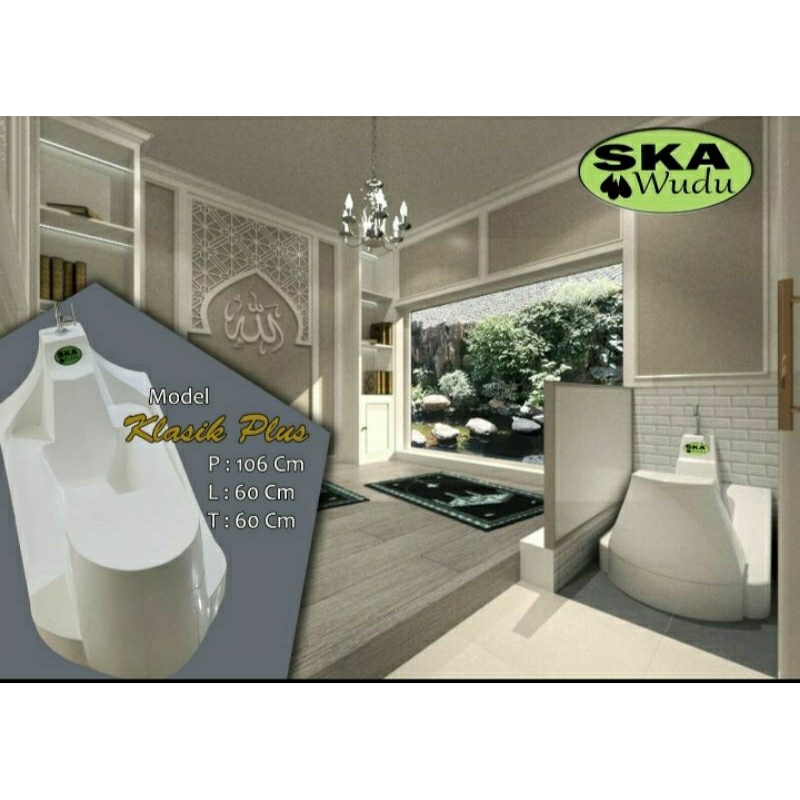 WUDHU PORTABLE + SKA WUDHU TYPE KLASIK PLUS