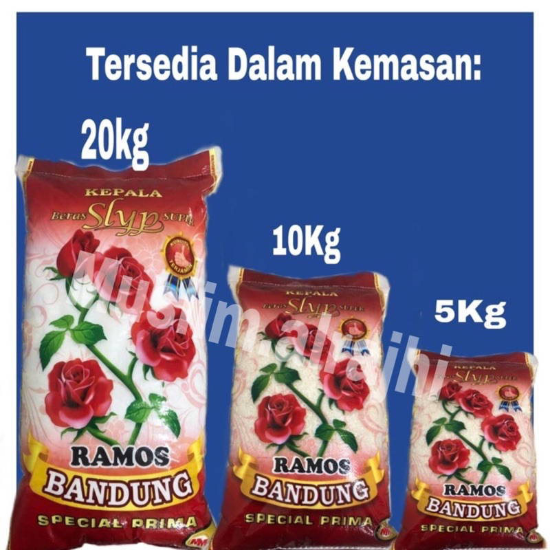 

Beras ramos bandung Premium 100% Asli 5kg,10kg dan 20kg