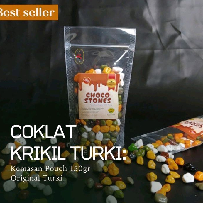 

Coklat kerikil 150gr choco stone turki