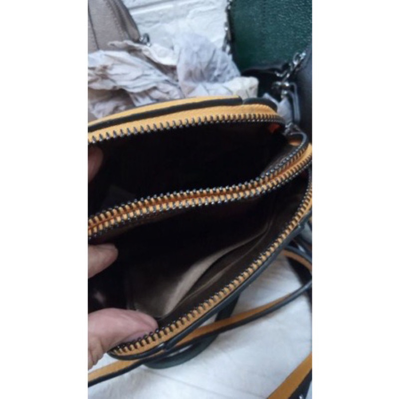 Tas Selempang 2 Resleting Kode 8236 Kekinian