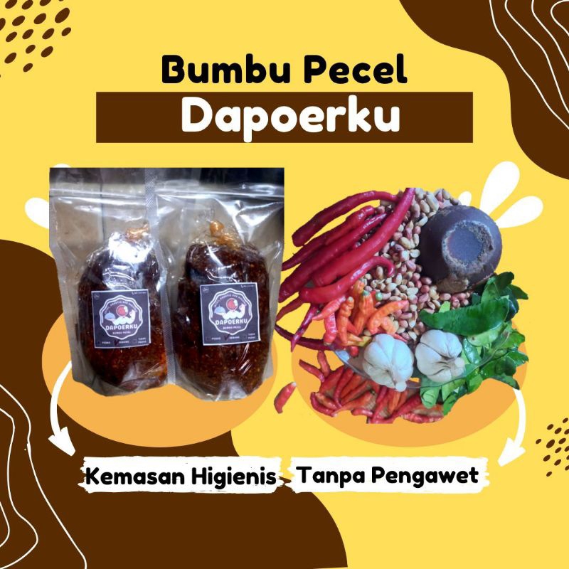 

Sambel Pecel Dapoerku 500gram