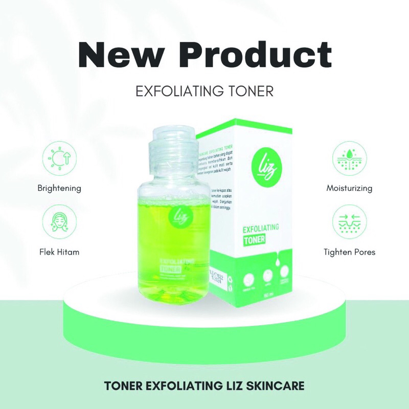 Toner Expoliating LIZ Skincare Resmi BPOM