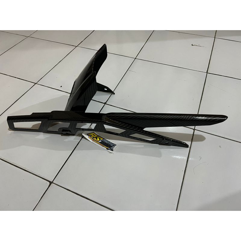 TUTUP RANTAI,SELEBOR  SPAKBOR KOLONG MX_KING 150 CARBON WTP YAMAHA