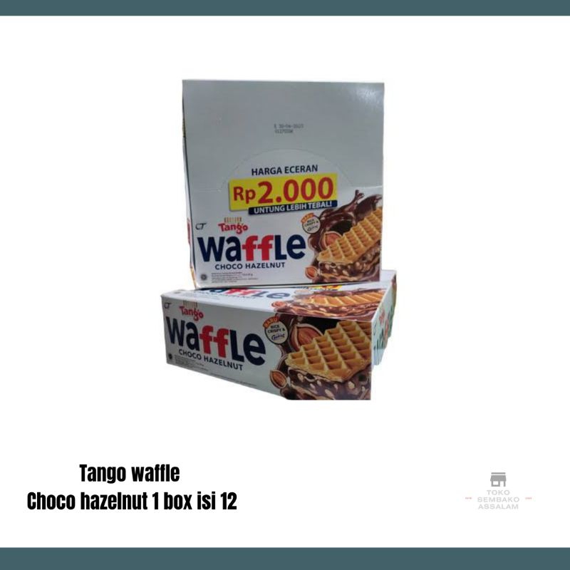 

tango waffle chocolate hazelnut 25gr / tango waffle chocolate